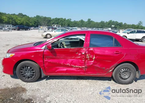 2009 Toyota Corolla Le z USA, uszkodzony, nr VIN 2T1BU40E99C158775